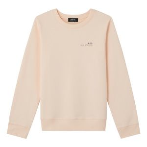A.P.C. Item F sweatshirt in Pale Pink